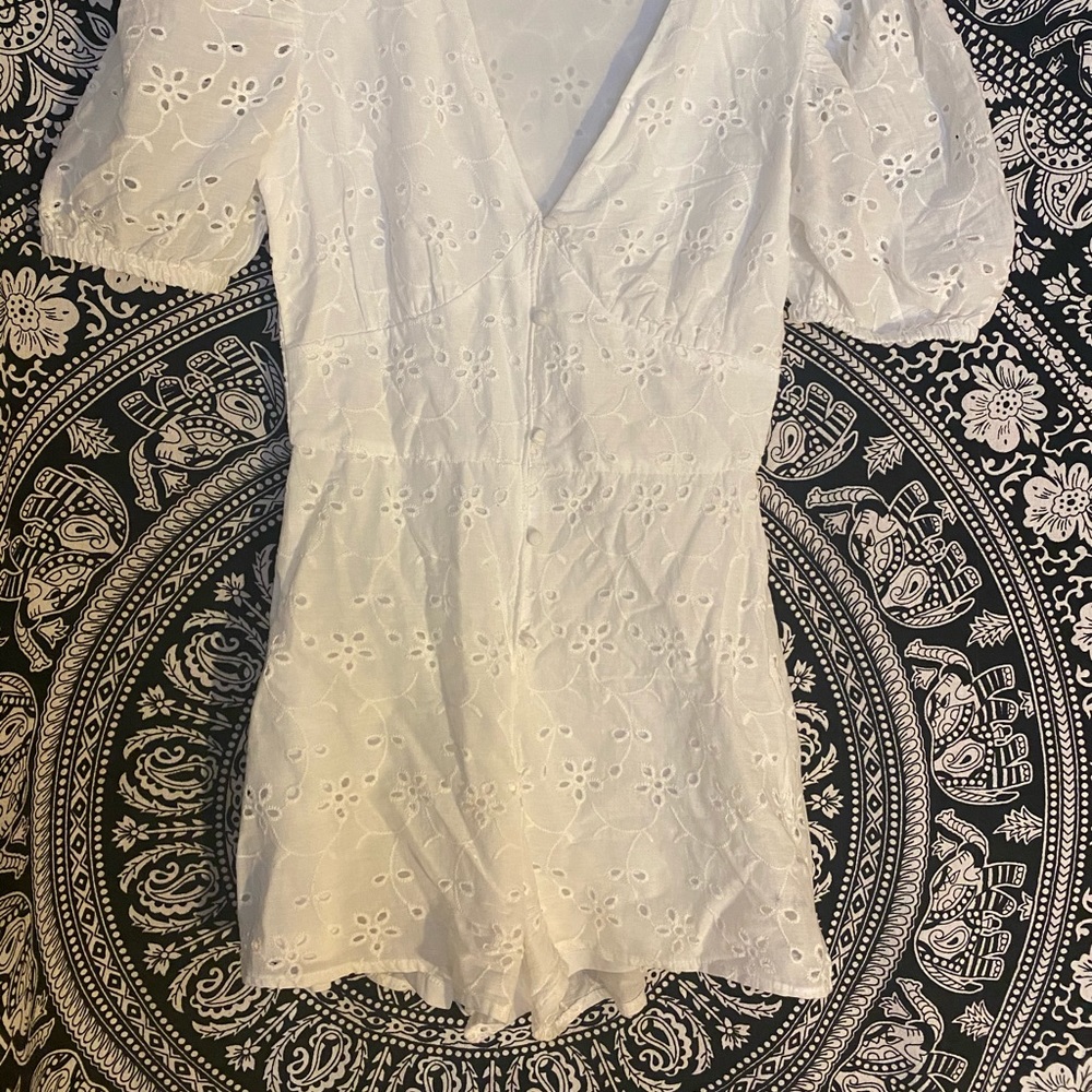 Lace romper